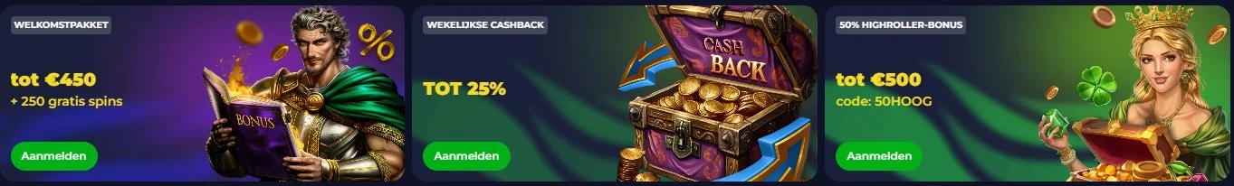 B7Casino welkomstbonus voor nieuwe spelers